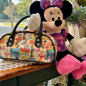 Disney Mickey and Minnie Mouse Purse and Plush